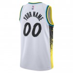 Maillot NBA Indiana Pacers Personnalisable Nike 2024-25 City Edition Blanc Swingman - Homme
